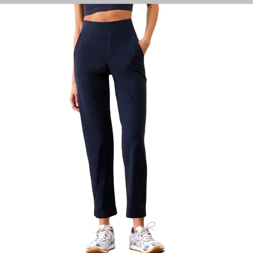 NWT - New with tags  Athleta Brooklyn Mid Rise Ankle Pant  size 12